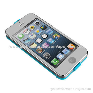 Charger for iPhone 5, 2,600mAh Real Capacity, A-grade Lithium Polymer Battery, 5V/1A Output&Input